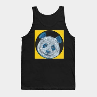 blue panda bear Tank Top